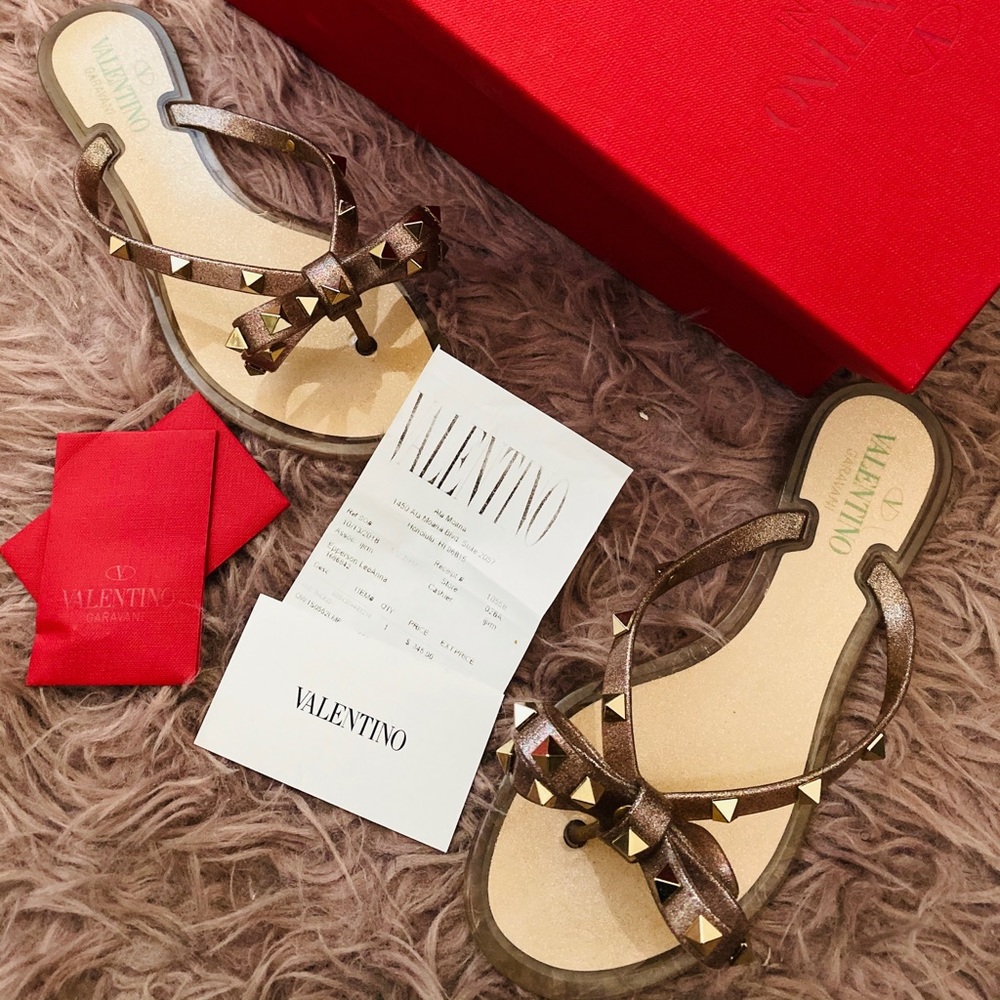 Valentino thong slippers